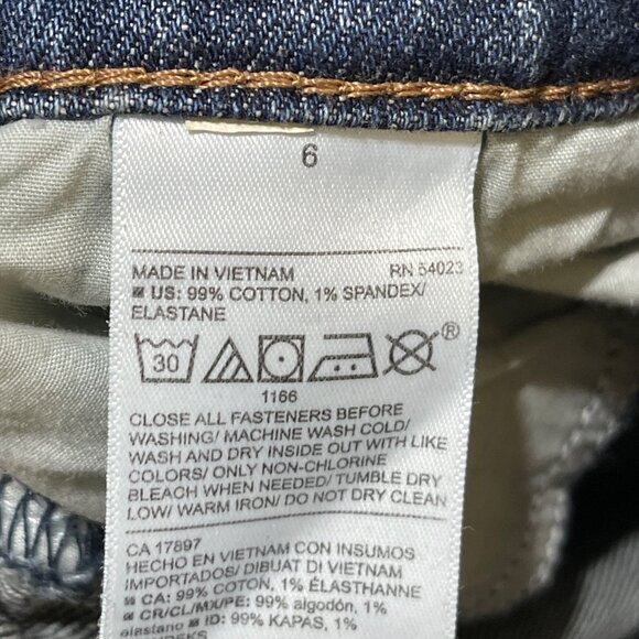 New Old Navy Jeans Women's Boyfriend Mid-Rise Size 6 Stretch - Picture 5 of 7